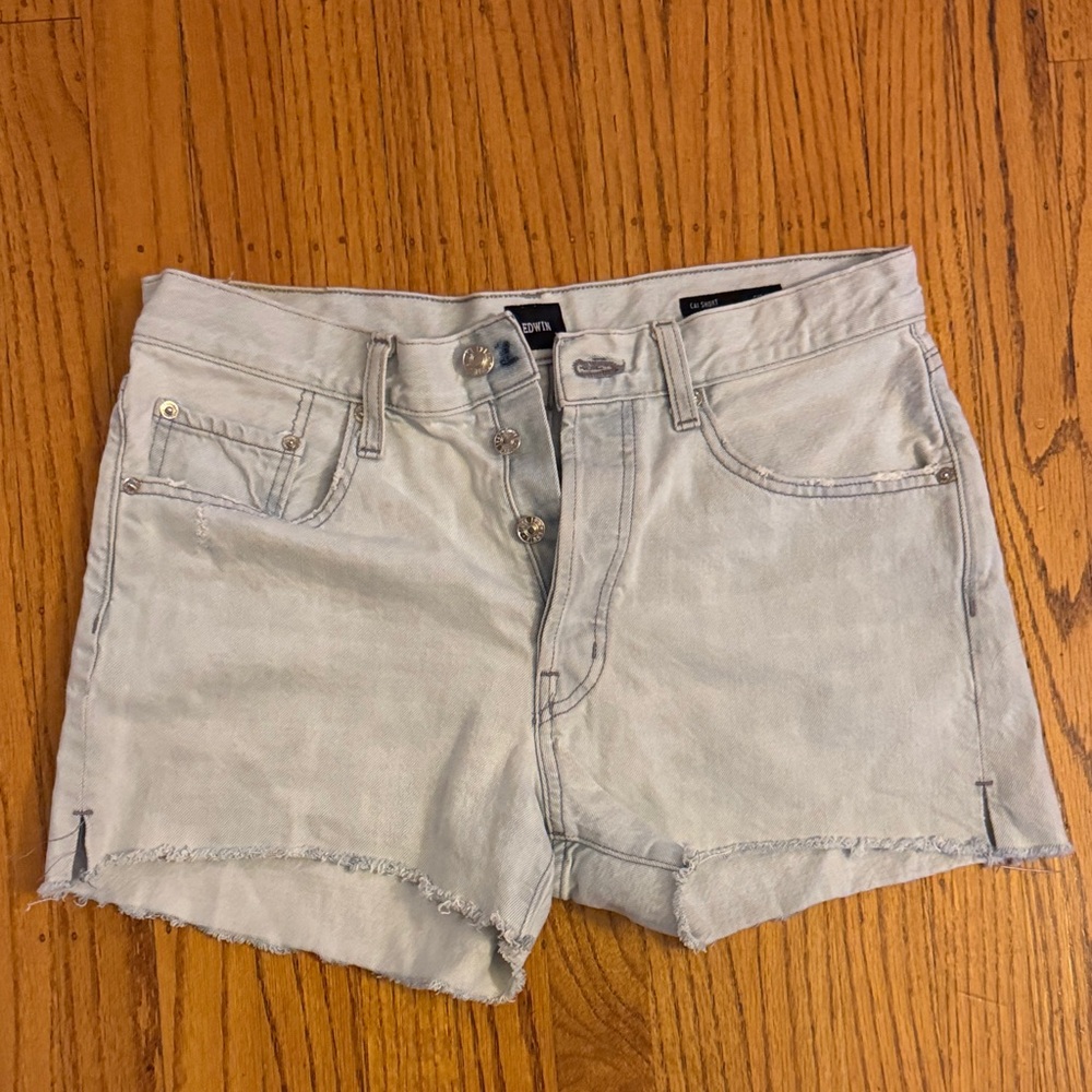 Edwin cut off shorts
